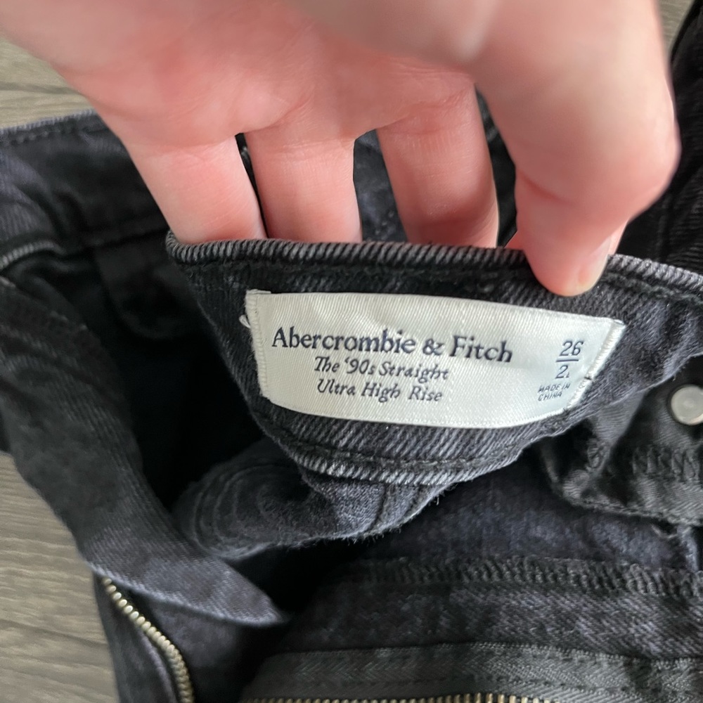 Abercrombie 90s straight leg jean - Picture 2 of 2